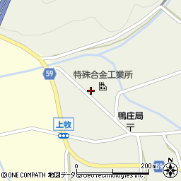 兵庫県丹波市市島町上牧672周辺の地図