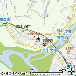 富士宮信用金庫芝川支店周辺の地図