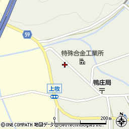 兵庫県丹波市市島町上牧661周辺の地図