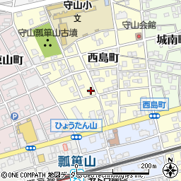 愛知県名古屋市守山区西島町11-18周辺の地図