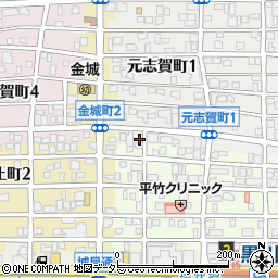 佐竹印刷所周辺の地図