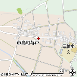 兵庫県丹波市市島町与戸349周辺の地図