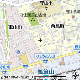 愛知県名古屋市守山区西島町2周辺の地図
