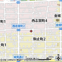 愛知県名古屋市北区西志賀町3丁目9周辺の地図