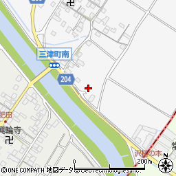 滋賀県彦根市三津町681周辺の地図