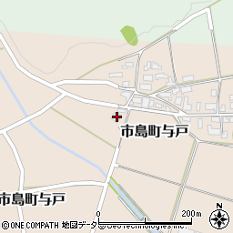 兵庫県丹波市市島町与戸381周辺の地図