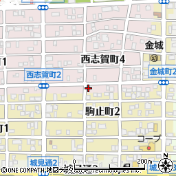 愛知県名古屋市北区西志賀町4丁目1周辺の地図
