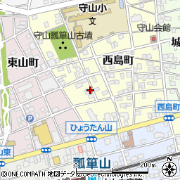 愛知県名古屋市守山区西島町2-18周辺の地図
