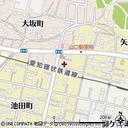 愛知県瀬戸市大坂町186周辺の地図
