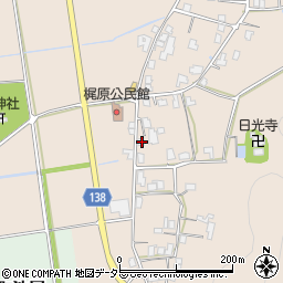 兵庫県丹波市市島町梶原330-1周辺の地図