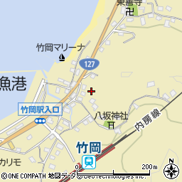 千葉県富津市萩生594周辺の地図