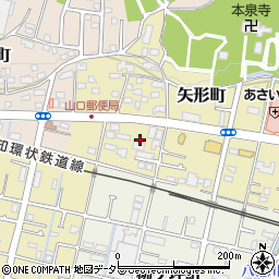 愛知県瀬戸市矢形町80周辺の地図