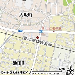 愛知県瀬戸市大坂町175周辺の地図