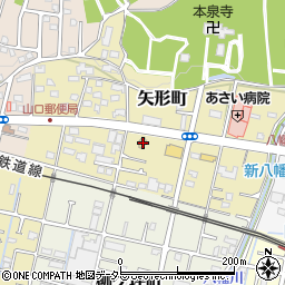 愛知県瀬戸市矢形町95周辺の地図