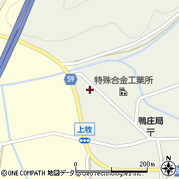 兵庫県丹波市市島町上牧664周辺の地図