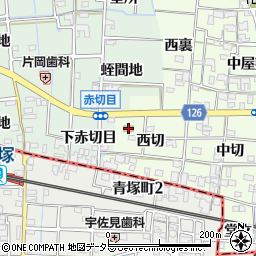 ファミリーマートあま丹波店周辺の地図