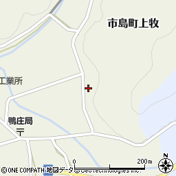 兵庫県丹波市市島町上牧102-2周辺の地図