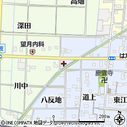 愛知県あま市森山弁才天62周辺の地図