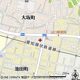 愛知県瀬戸市大坂町173周辺の地図
