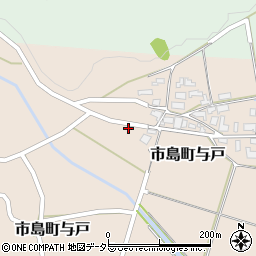 兵庫県丹波市市島町与戸2157周辺の地図