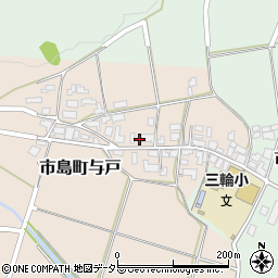 兵庫県丹波市市島町与戸351周辺の地図