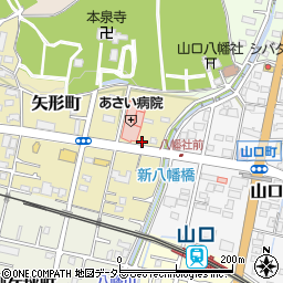 愛知県瀬戸市矢形町181周辺の地図