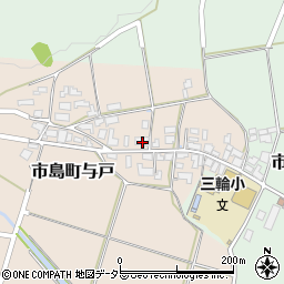 兵庫県丹波市市島町与戸350周辺の地図