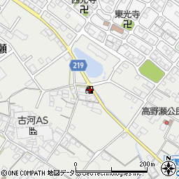 ＥＮＥＯＳ豊郷ＳＳ周辺の地図