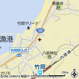 千葉県富津市萩生581周辺の地図