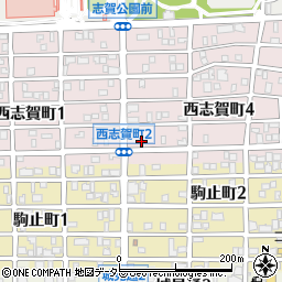 愛知県名古屋市北区西志賀町3丁目19周辺の地図