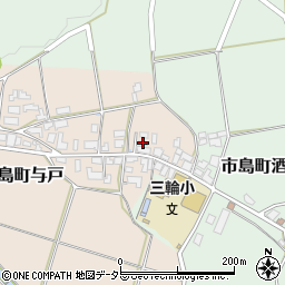 兵庫県丹波市市島町与戸286周辺の地図