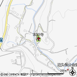静岡県富士宮市沼久保1182周辺の地図