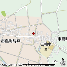 兵庫県丹波市市島町与戸283周辺の地図