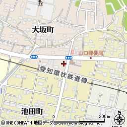 愛知県瀬戸市大坂町178周辺の地図