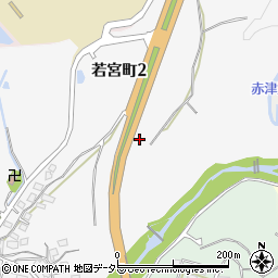 愛知県瀬戸市若宮町周辺の地図