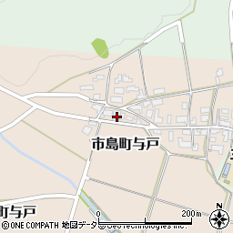 兵庫県丹波市市島町与戸372周辺の地図