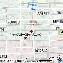 富士マンション第３横江萬喜ビル周辺の地図