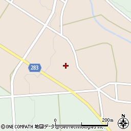 兵庫県丹波市市島町与戸1305周辺の地図