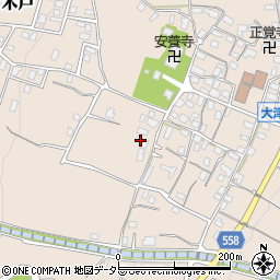 滋賀県大津市木戸1058周辺の地図