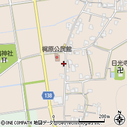 兵庫県丹波市市島町梶原330周辺の地図