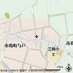 兵庫県丹波市市島町与戸271周辺の地図
