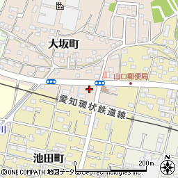 愛知県瀬戸市大坂町171周辺の地図