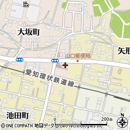 愛知県瀬戸市大坂町188周辺の地図