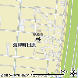 良源寺周辺の地図