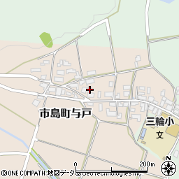 兵庫県丹波市市島町与戸358周辺の地図