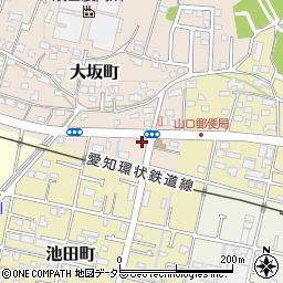 愛知県瀬戸市大坂町179周辺の地図