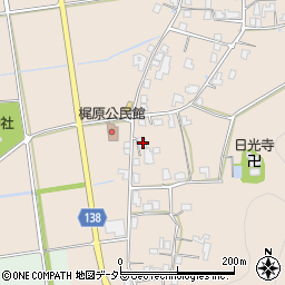 兵庫県丹波市市島町梶原425周辺の地図