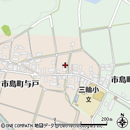 兵庫県丹波市市島町与戸282周辺の地図