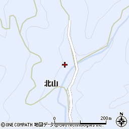 京都府京丹波町（船井郡）上大久保（西谷）周辺の地図