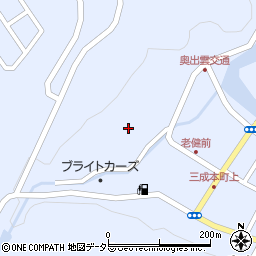 雲南警察署三成広域交番周辺の地図
